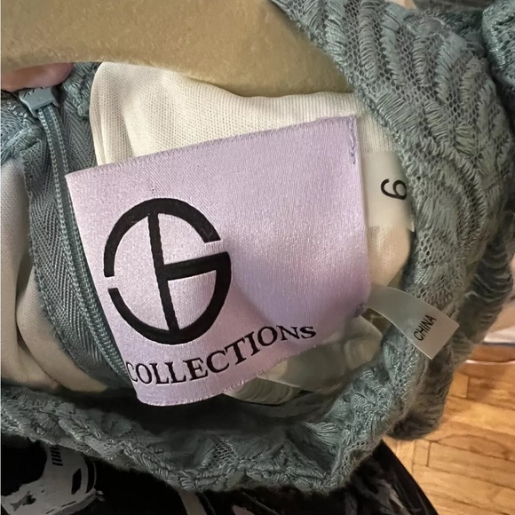 JS collections Halter midi dress - Picture 3 of 5